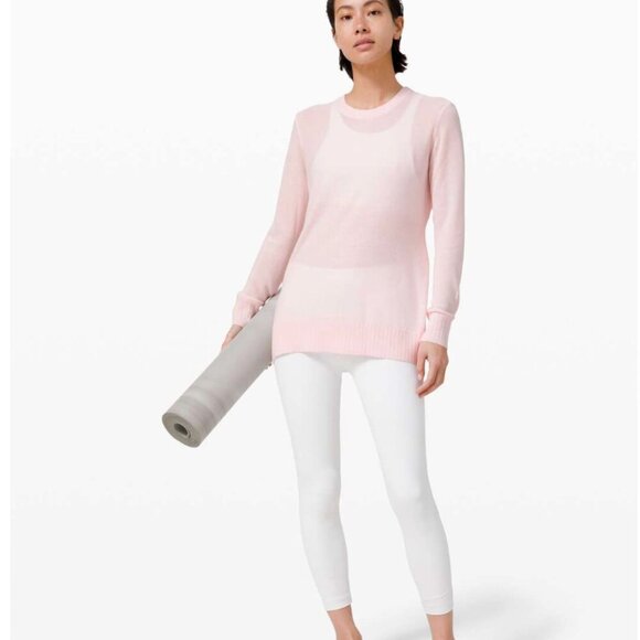 Lululemon Athletica Pink Crew Neck Sweater - Picture 3 of 11